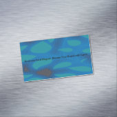 Aangepast Afbeelding hier slepen en neerzetten Magnetisch Visitekaartje (Voorbeeld)