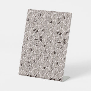 Aangepast Afbeelding hier slepen en neerzetten Reclamebord Met Voetstuk