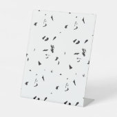 Aangepast Afbeelding hier slepen en neerzetten Reclamebord Met Voetstuk (Voorkant)