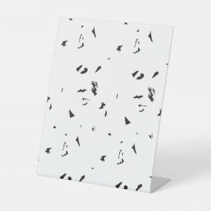 Aangepast Afbeelding hier slepen en neerzetten Reclamebord Met Voetstuk