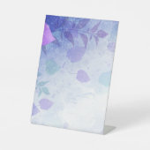 Aangepast Afbeelding hier slepen en neerzetten Reclamebord Met Voetstuk (Voorkant)