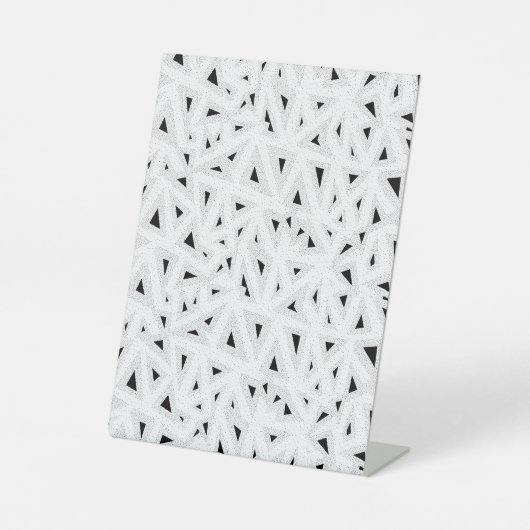 Aangepast Afbeelding hier slepen en neerzetten Reclamebord Met Voetstuk (Voorkant)