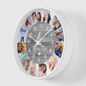 Aangepast Afbeelding Klok Gepersonaliseerd fotoklo (Hoek)