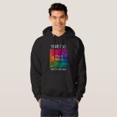 Aangepast Afbeelding Logo Sjabloon Mannen basisbeh Hoodie (Voorkant volledig)