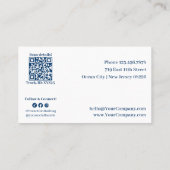 Aangepast Afbeelding Lokaal Bedrijf XX% Kortingskaartje (Achterkant)