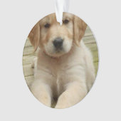 Aangepast afbeelding met dubbele foto's voor kerst ornament (voorkant)