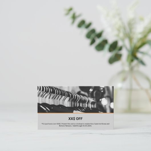 Aangepast Afbeelding Nieuwe Customer Advocate Rewa Aanbevelingskaartje (Staand voorkant)