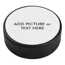 Aangepast Afbeelding of teksthockeypuck Hockey Puck