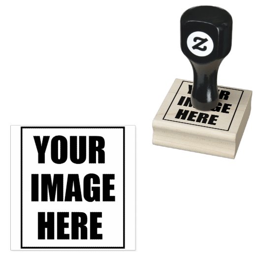 Aangepast Afbeelding Rubberstempel (Gestempeld)
