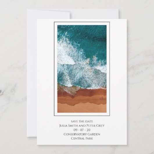 Aangepast afbeelding Sla de datumaanvraag op Kaart (Voorkant)