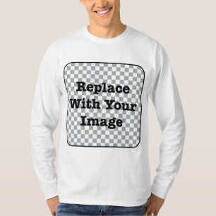 Aangepast Afbeelding - Vervang uw eigen foto door T-shirt