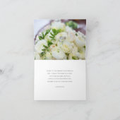 Aangepast Afbeelding voor bruiloft Bedankkaart (Binnen)