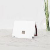 Aangepast Afbeelding voor gebladerd patroon voor b Kaart (Achterkant)