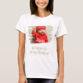 Aangepast Afbeelding voor kerstmis - Foto uploaden T-shirt (Voorkant)