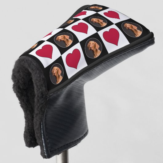 Aangepast Afbeelding voor persoonlijk foto-hoofdpa Golfheadcover (3/4 voorkant)