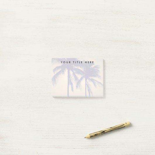 Aangepast afbeelding voor watermerken post-it® notes (Op bureau)