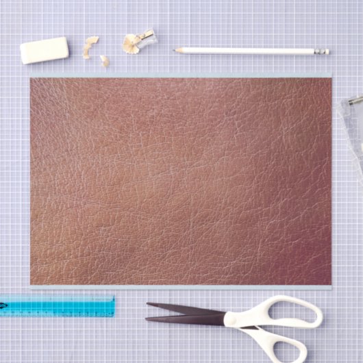 Aangepast afdrukeffect Faux-leder Tissuepapier (Craft)