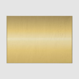 Aangepast afdrukeffect Geel Gold Metallic Tissuepapier