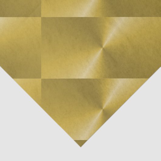 Aangepast afdrukeffect Gold Metallic Tissuepapier (Detail)