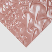 Aangepast afdrukeffect rimpel Roos Gold-weefselpap Tissuepapier (Detail)