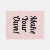 Aangepast afdrukken fleece deken (Voorkant (Horizontaal))