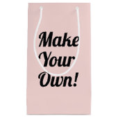 Aangepast afdrukken klein cadeauzakje (Voorkant)