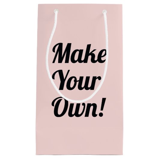 Aangepast afdrukken klein cadeauzakje (Voorkant)