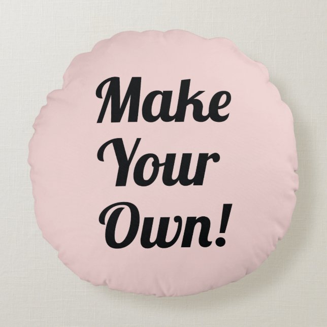 Aangepast afdrukken rond kussen (Voorkant)