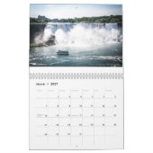 Aangepast afgedrukt Niagara Herfst Agenda Kalender (Mar 2027)