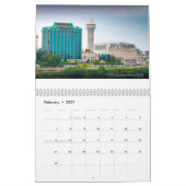 Aangepast afgedrukt Niagara Herfst Agenda Kalender (Feb 2027)