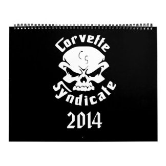 Aangepast afgedrukt syndicaatkalender kalender