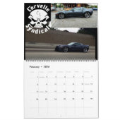 Aangepast afgedrukt syndicaatkalender kalender (Feb 2026)