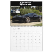 Aangepast afgedrukt syndicaatkalender kalender (Mar 2026)