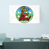 Aangepast afgedrukt Vinylbanner, volledig kleurena Spandoek (Beurs)