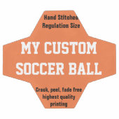 Aangepast afgedrukt Voetbal Football — SINAASAPPEL (Enkel)
