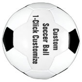 Aangepast afgedrukt Voetbal om u aan te passen (Gedraaid)