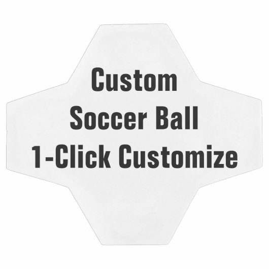 Aangepast afgedrukt Voetbal om u aan te passen (Enkel)