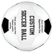 Aangepast afgedrukt Voetbal om u aan te passen (Gedraaid)