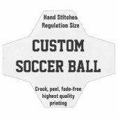 Aangepast afgedrukt Voetbal om u aan te passen (Enkel)