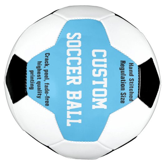 Aangepast afgedrukt Voetbal om u aan te passen (Gedraaid)