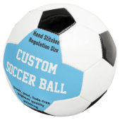 Aangepast afgedrukt Voetbal om u aan te passen (Drie kwart)