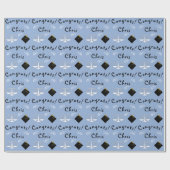 aangepast afstudeerder cadeaupapier voor rechtenni (Vlak)