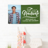 Aangepast Afstudeerder Foto School Colors Modern A Spandoek (Insitu)