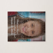 Aangepast afstudeerfoto-puzzel legpuzzel (Horizontaal)