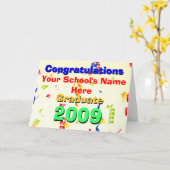 Aangepast Afstuderen 2009 Kaart (Gele Bloem)