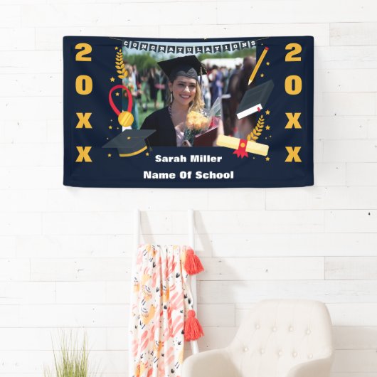 aangepast afstuderen 2023 met naam en foto spandoek (Insitu)