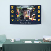 aangepast afstuderen 2023 met naam en foto spandoek (Beurs)
