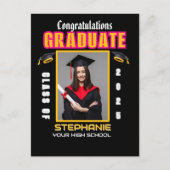 Aangepast afstuderen Afstuderen van foto's gefelic Briefkaart (Voorkant)