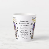 Aangepast afstuderen Afstuderen van foto's gefelic Latte Mok (Voorkant)