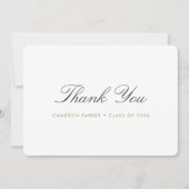 Aangepast Afstuderen Bedankkaart (Voorkant)